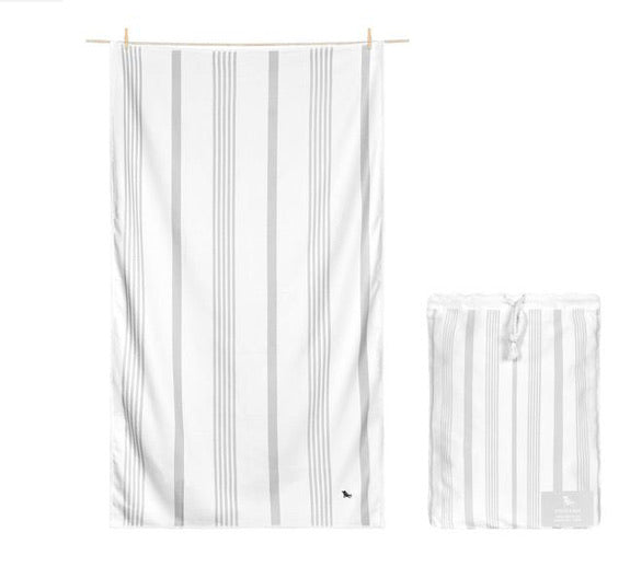 Dock & Bay Jasmine White Bath Towel