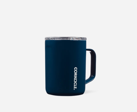 Corkcicle- navy gloss mug
