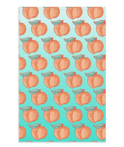 Jessica Reynolds Peaches Tea Towel