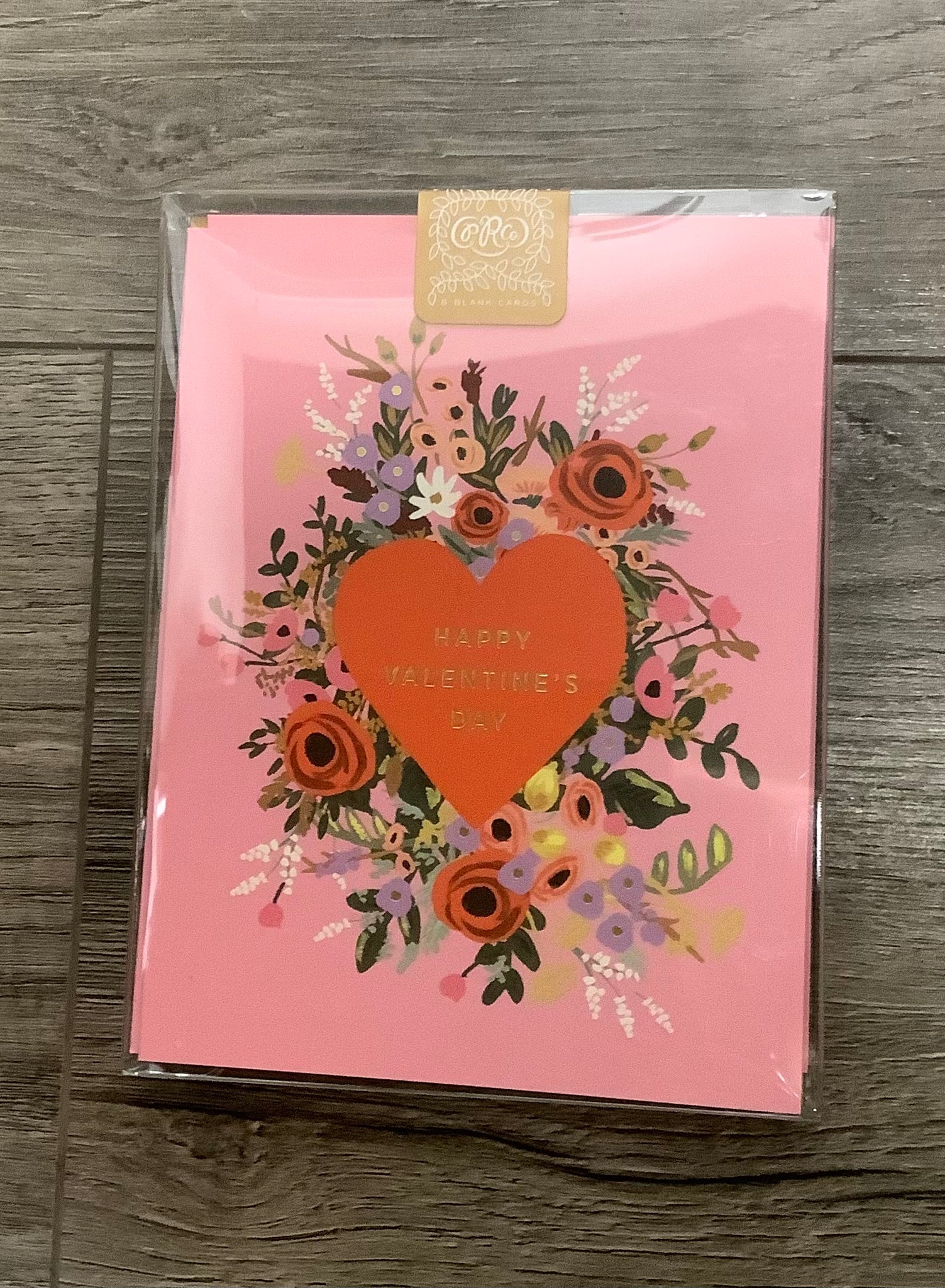 Box Set Blooming Hearts Valentine’s Cards