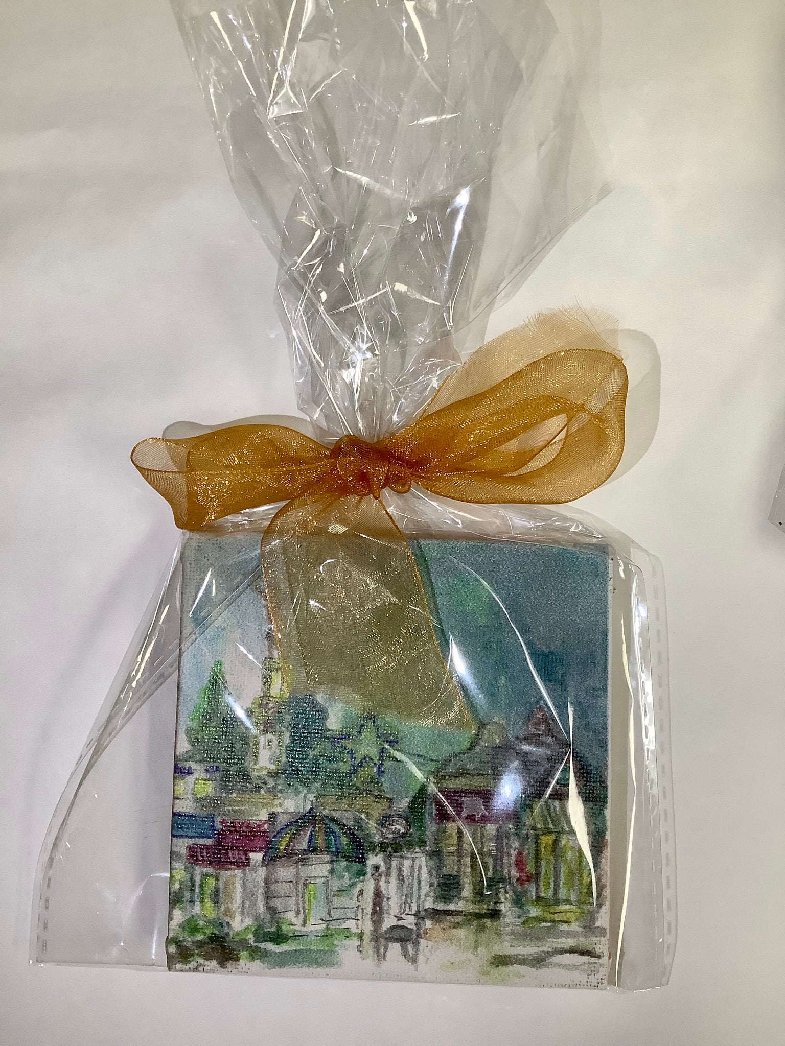 Homewood 4” Thin Canvas with Easel
