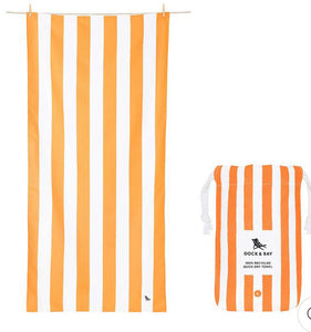 Dock and Bay QUICK DRY TOWEL - Orange CABANA COLLECTION
