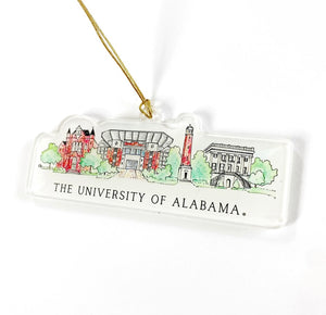 University of Alabama Acrylic Ornament