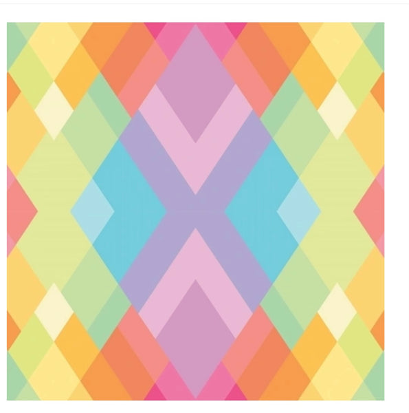 Colorful Fragments Gift Wrap