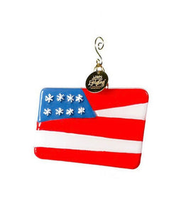 Happy Everything Flag Ornament