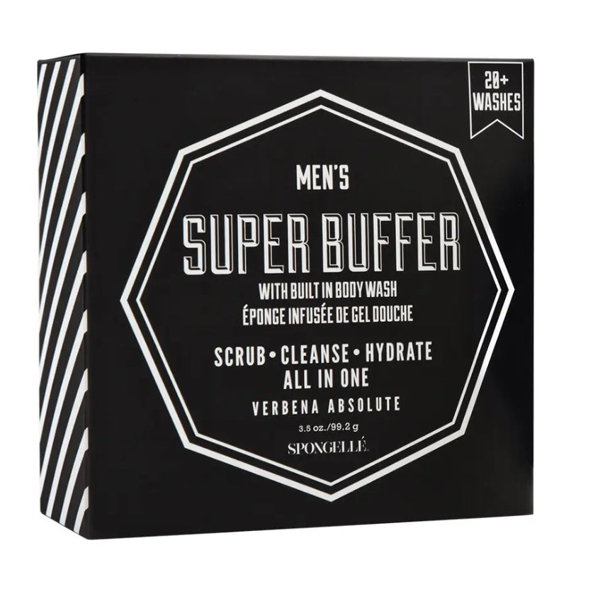 Spongelle Men’s Super Buffer-Verbena Absolute