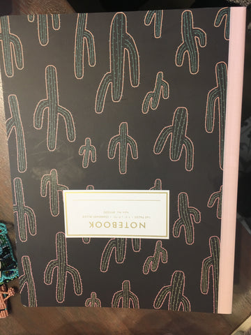 Cactus notebook