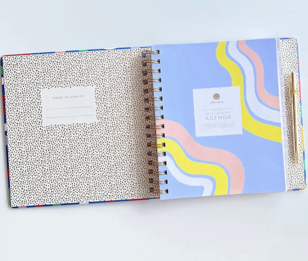 2023 Squiggles Spiral Planner