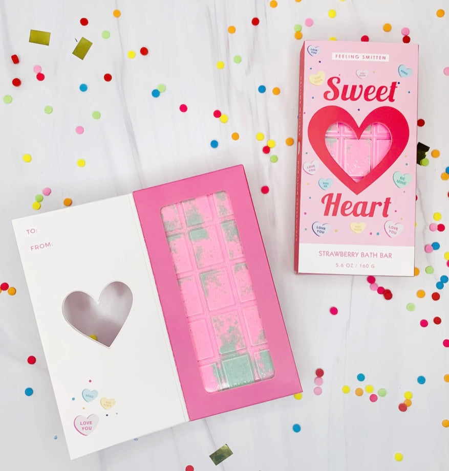 Valentine’s Day Sweet Heart Bath Bar