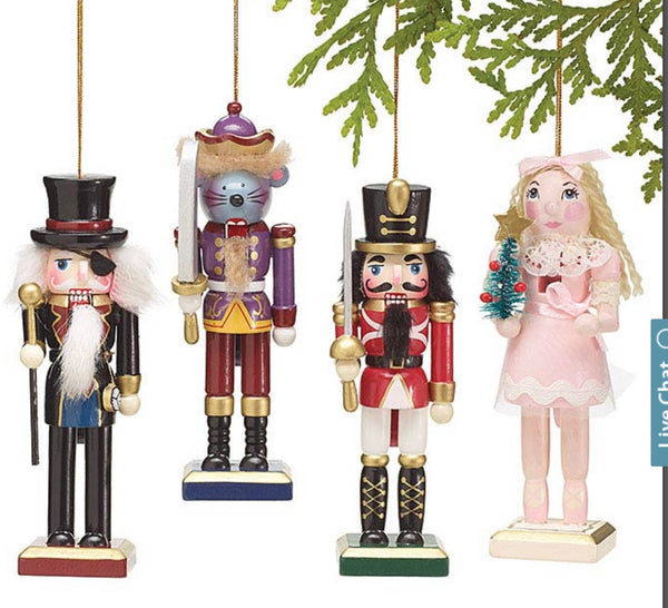 Nutcracker Ballet Wooden Ornament (Nutcracker Soldier)