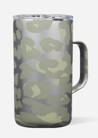 16 oz Coffee Mug in Grey Camo