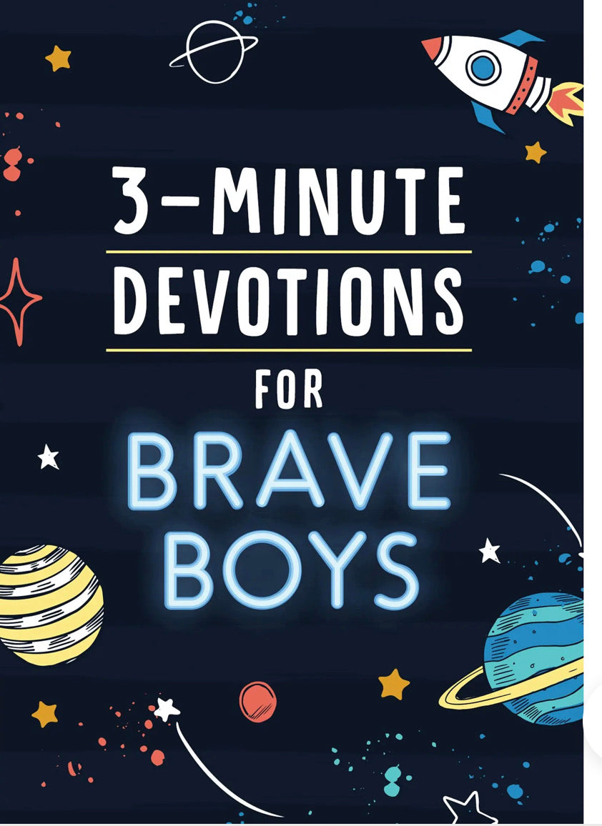3-Minute Devotions for Brave boys