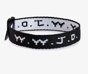 Black WWJD Bracelet