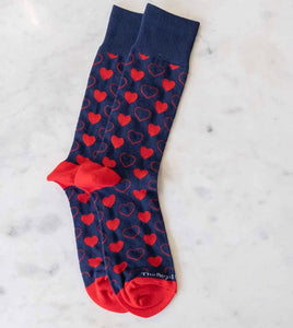 Men’s Heart Socks