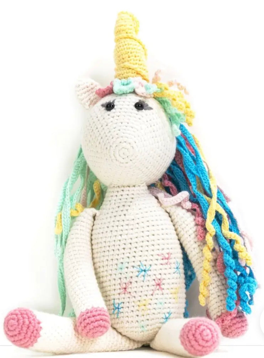 Rose the knit unicorn