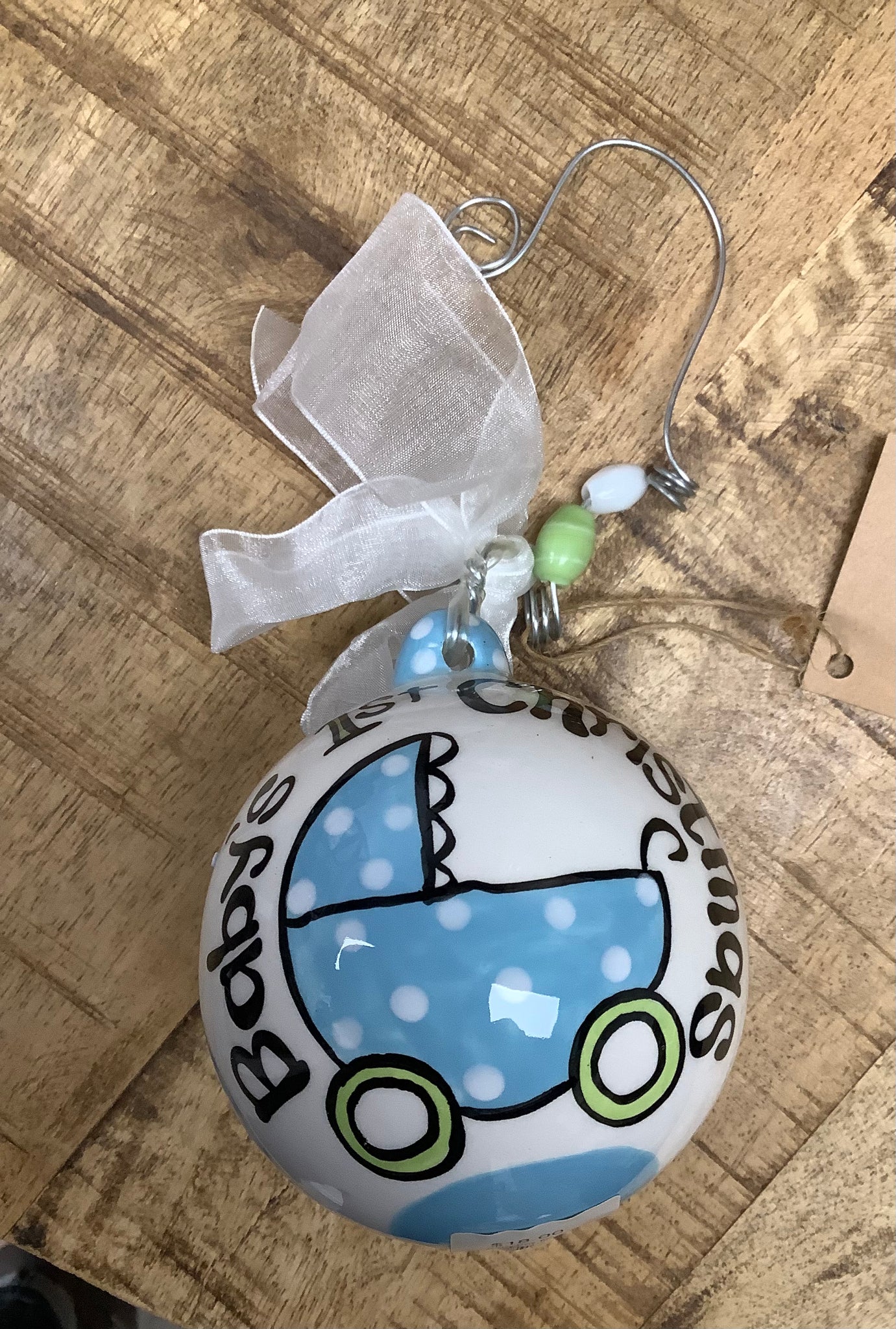 Blue Baby’s 1st Christmas Ball Ornament