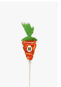 Carrot-Shaped Lollipop