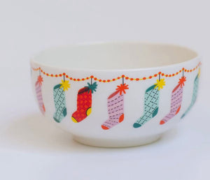 Ceramic stocking small bowl
