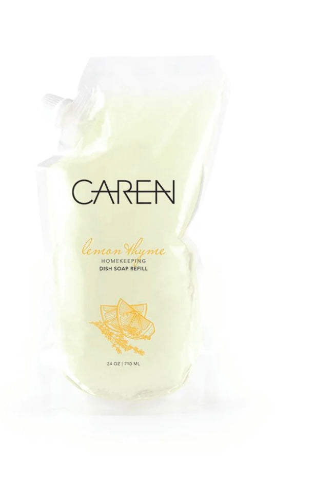 Caren Lemon Thyme Dish Soap Refill Pouch