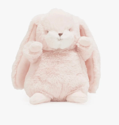 8” Pale Pink Lop-Eared Stuffed Bunny