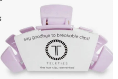 Teleties Lilac Tiny Hair Clip