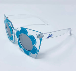 Zeta Tau Alpha Flower Power Sunglasses