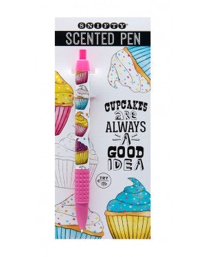 Snifty cupcake pen on card