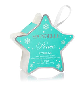 Holiday Star Body Wash Infused Buffer- Lychee Ice