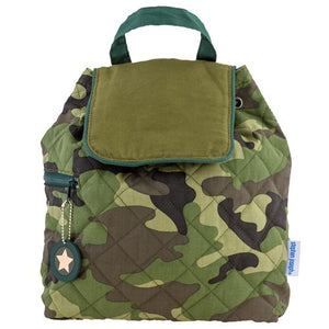 Stephen Joseph Quilted Backpack- Camo