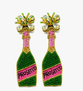 Prosecco Earrings - Champagne Earrings