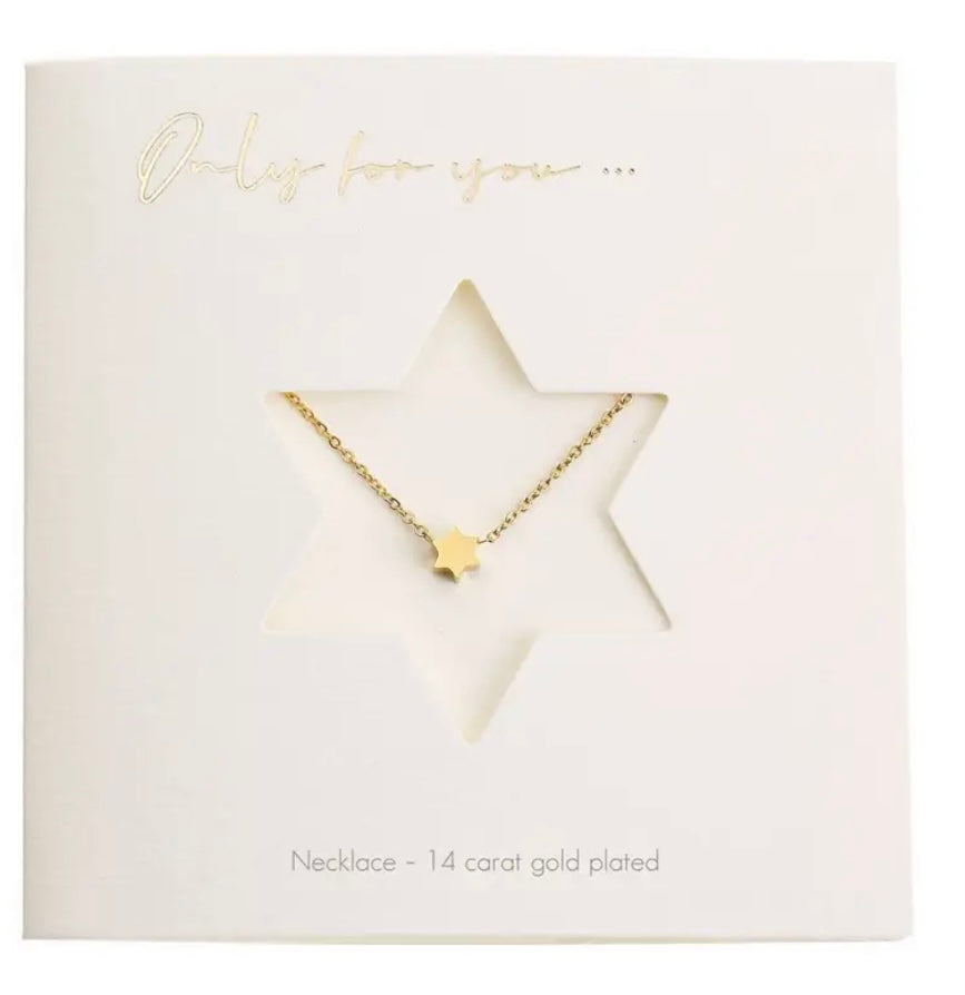 Only For You Gold Star Necklace