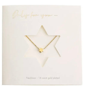 Only For You Gold Star Necklace