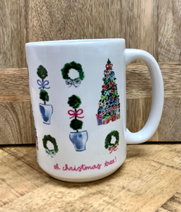 Oh Christmas Tree Topiary Mug