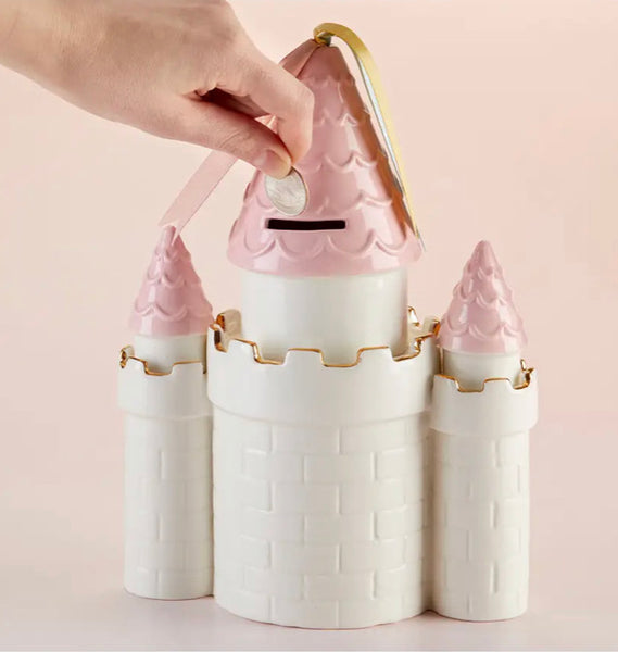 Simply Enchanted Castle Ceramic Bank
