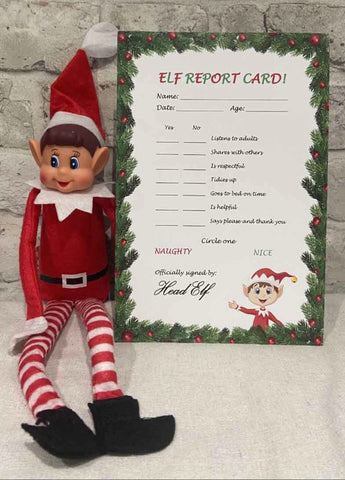 Elf Report Card