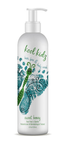 Kool Kidz Hair, Face, and Body Wash-Butterfly