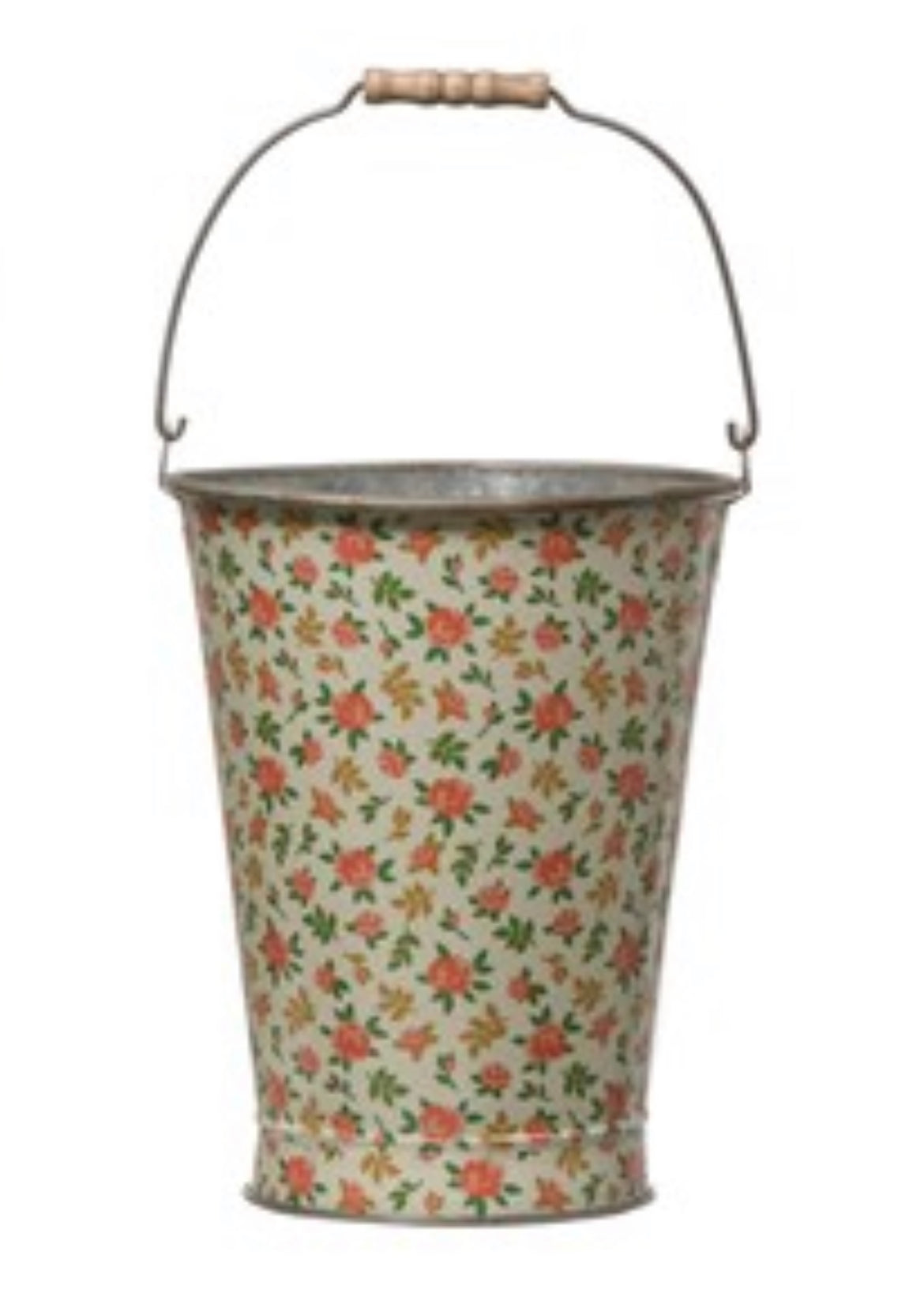 Small floral bucket