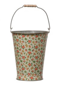 Small floral bucket