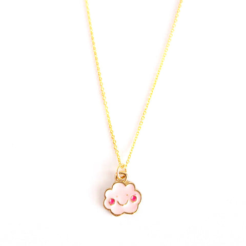 Pink Cloud Necklace