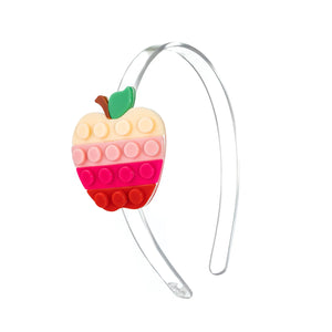 Pink Apple Acrylic Headband