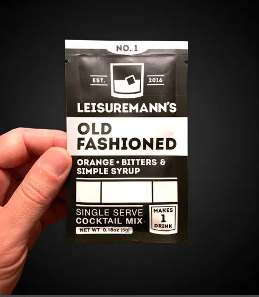 Single Serve Old Fashion Cocktail Pack