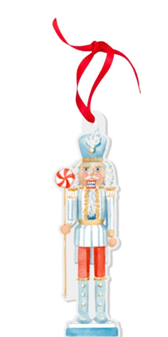 Nutcracker acrylic ornament