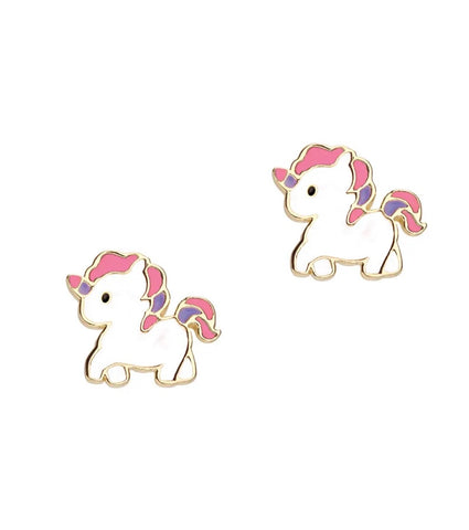Unicorn Stud Earrings