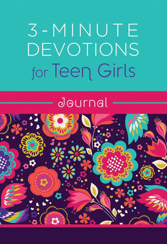 3-Minute Devotions for Teen Girls Journal