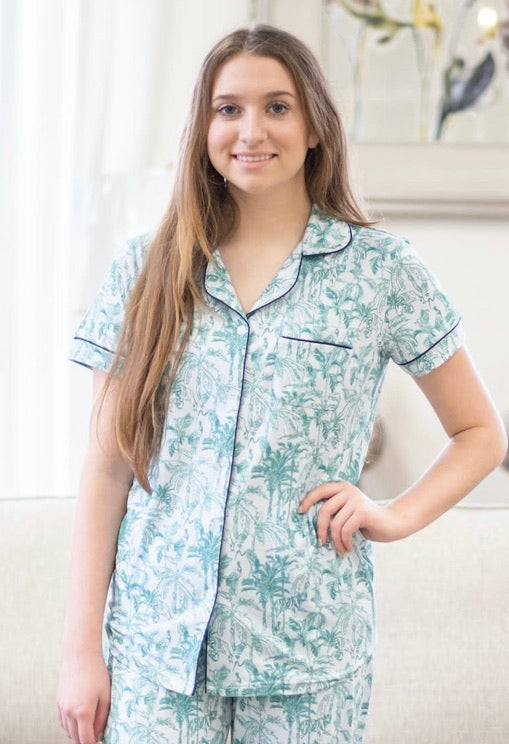 Large Royal Standard PJ Top Jungle Toile