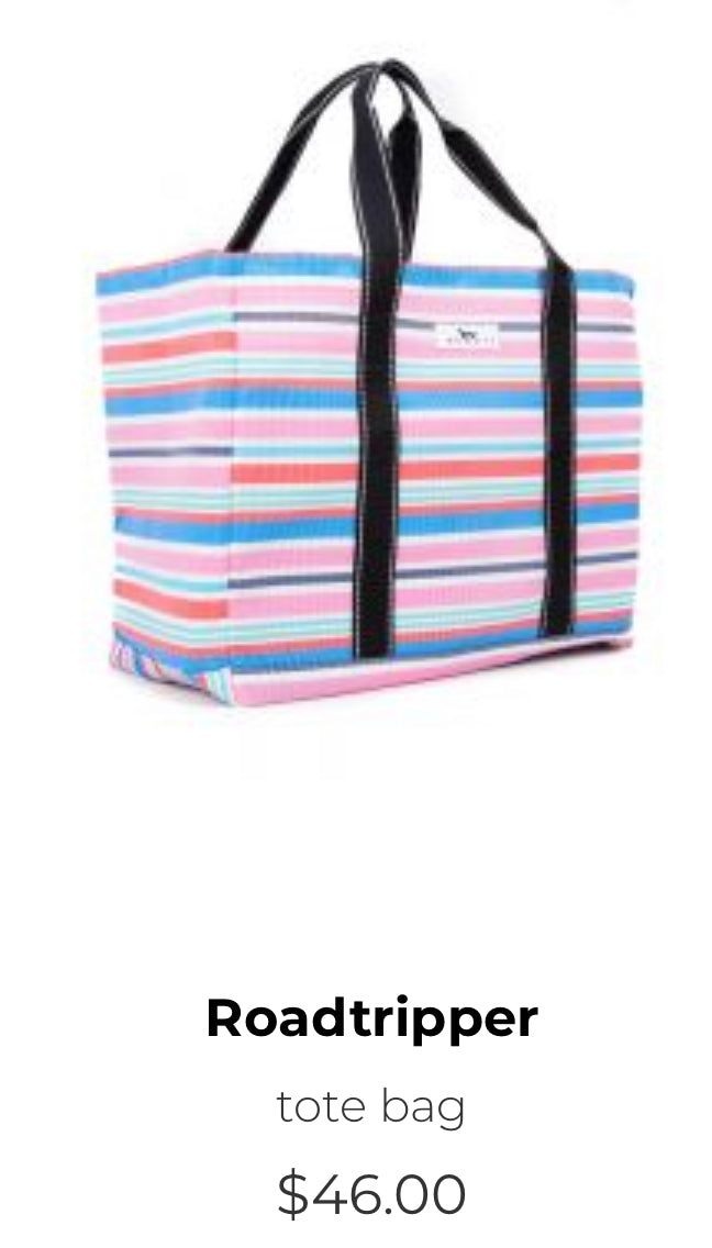 Roadtripper open top tote