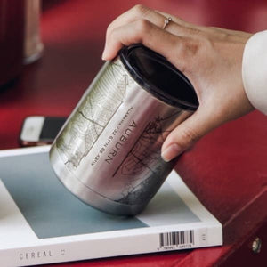 Stainless Auburn Map Insulated Cup