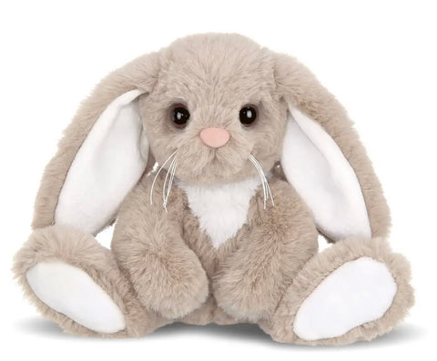 Taupe and White Plush Bunny