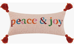 Peace and Joy Hook Pillow