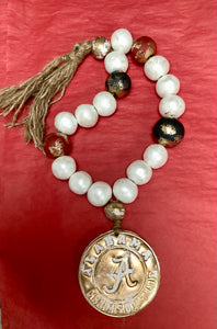 University of Alabama Decorative Clay Beads